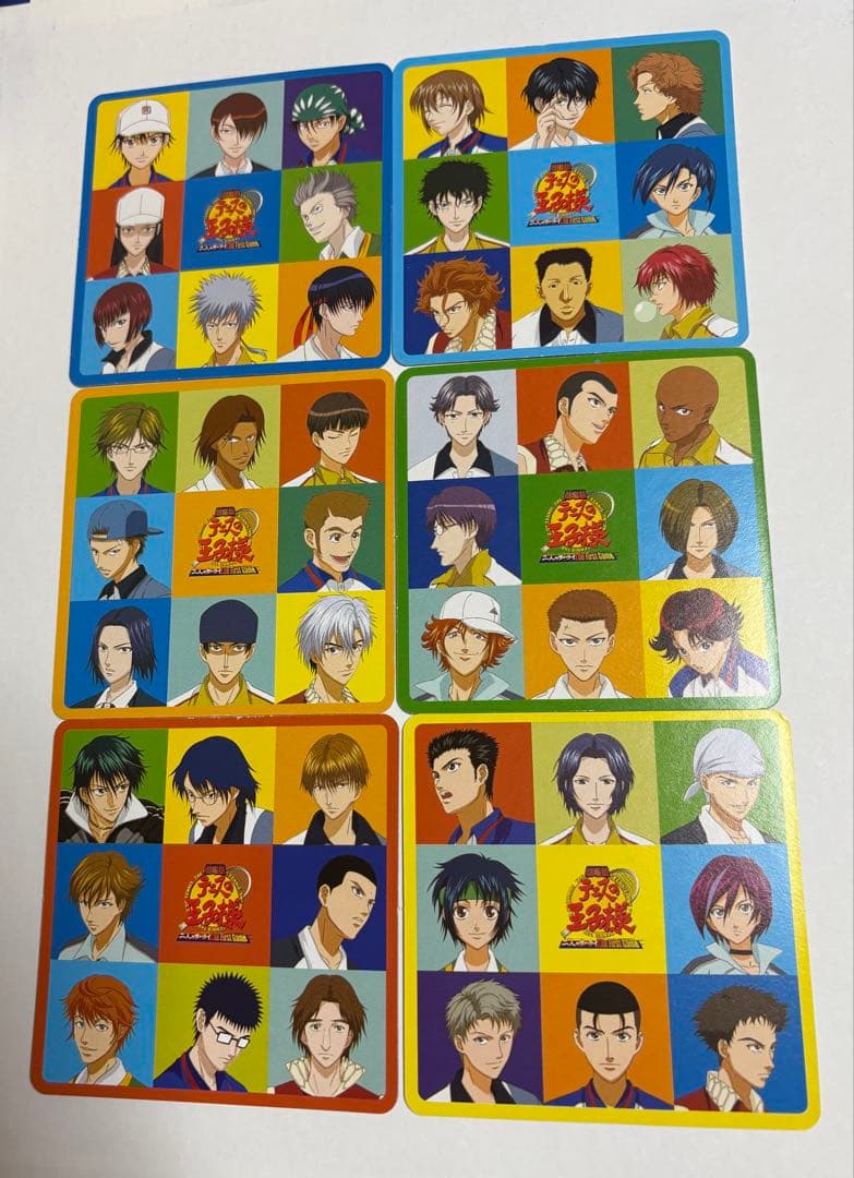 ★劇場版テニスの王子様★二人のサムライ★来場者特典コースター★リョーマ6枚セット