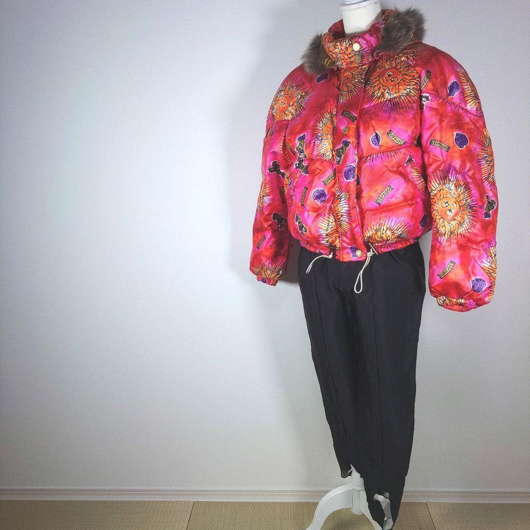 ホワイトグース　フェニックス　昭和レトロ　レディース　スキーウェア　L　上下