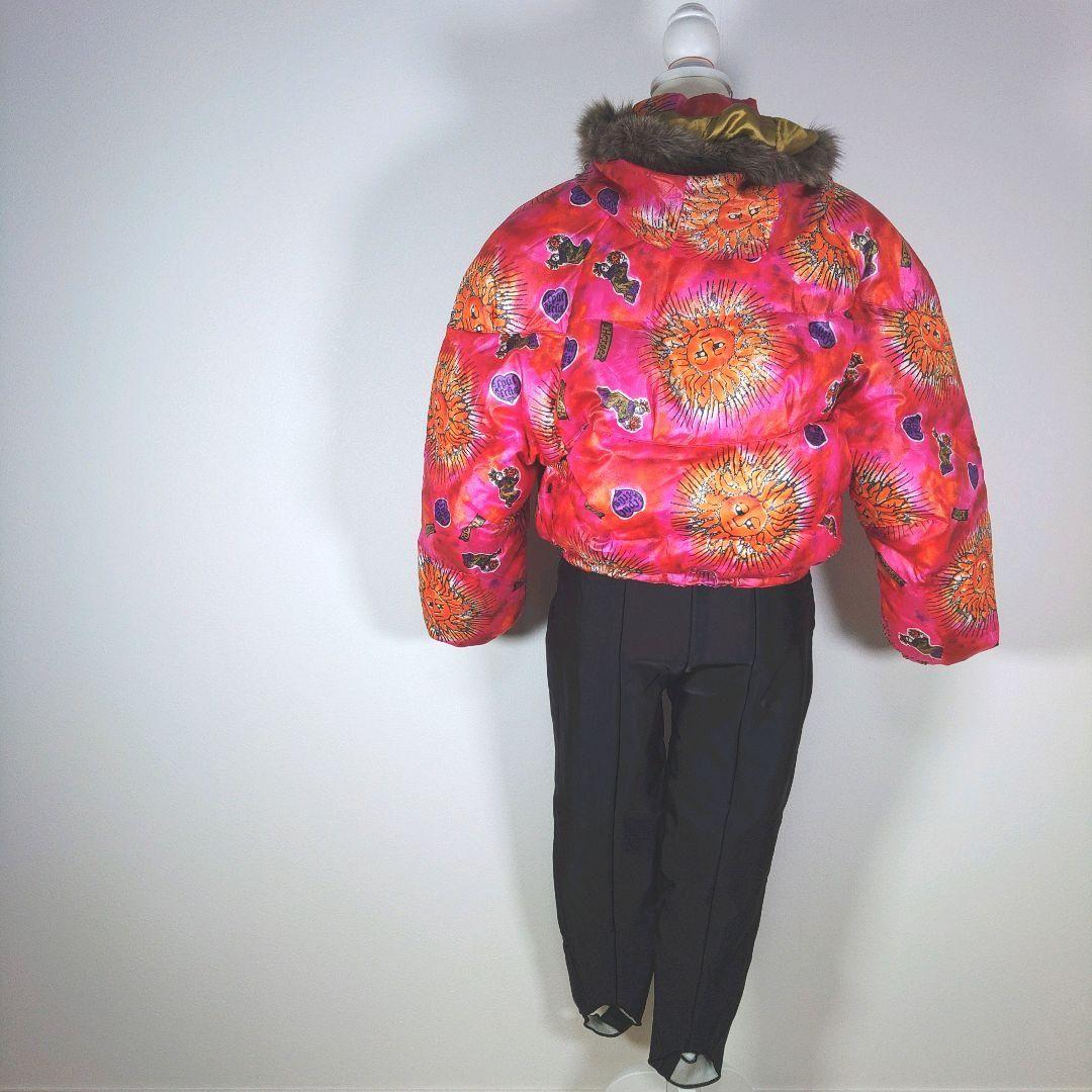 ホワイトグース　フェニックス　昭和レトロ　レディース　スキーウェア　L　上下