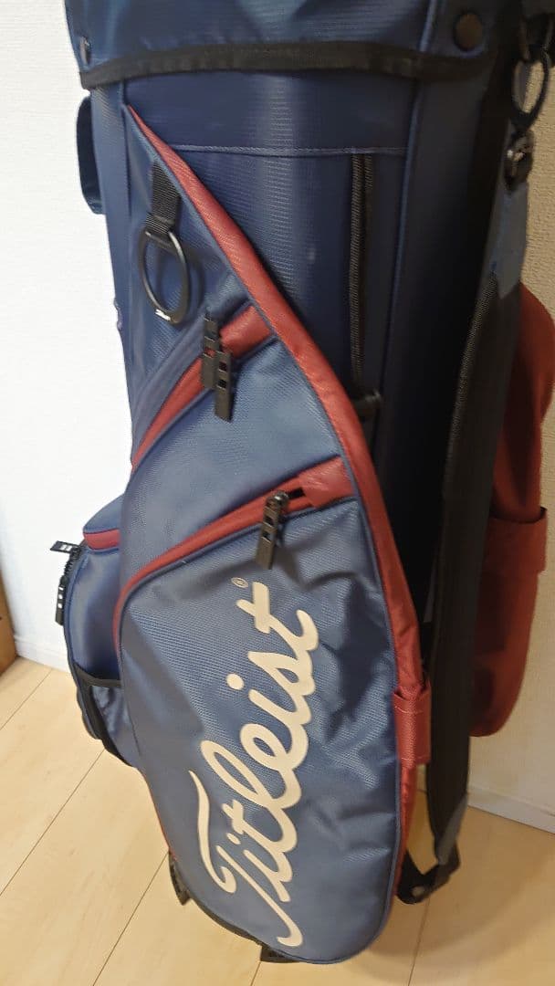 Titleist ネイビー キャディバッグ　カート14