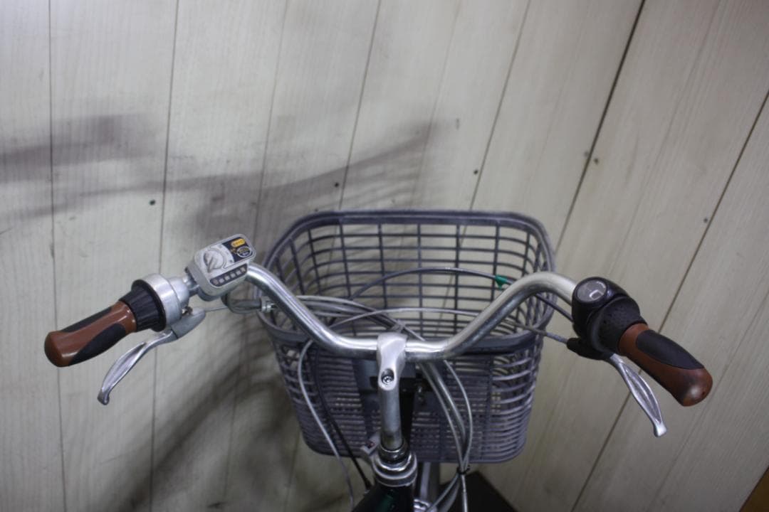 ブリヂストンA22 8.1AH 26インチ 3段 LED 電動 GREEN