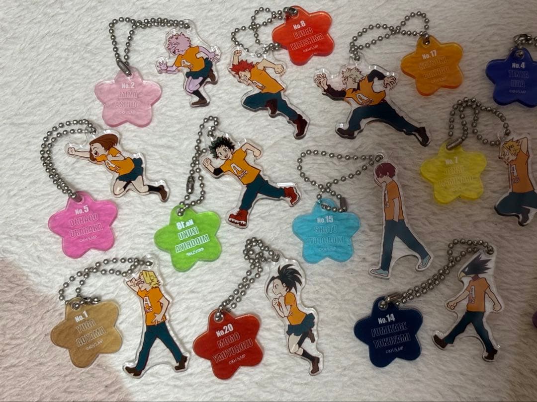 僕のヒーローアカデミア 文化祭 アクリルチャーム まとめ売り