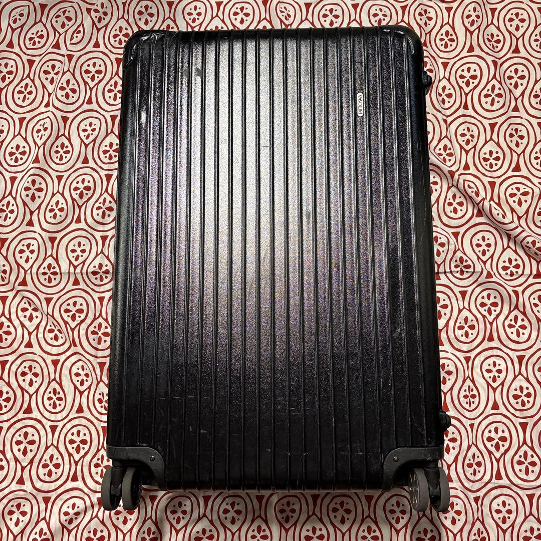 【破損】RIMOWA リモワ　サルサ　マットブラック スーツケース　4輪　87L