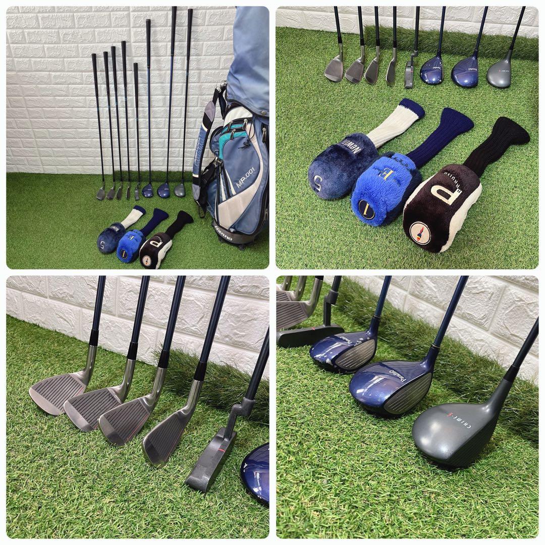 初心者オススメ Mizuno Paradiso レディースゴルフクラブ8本セット