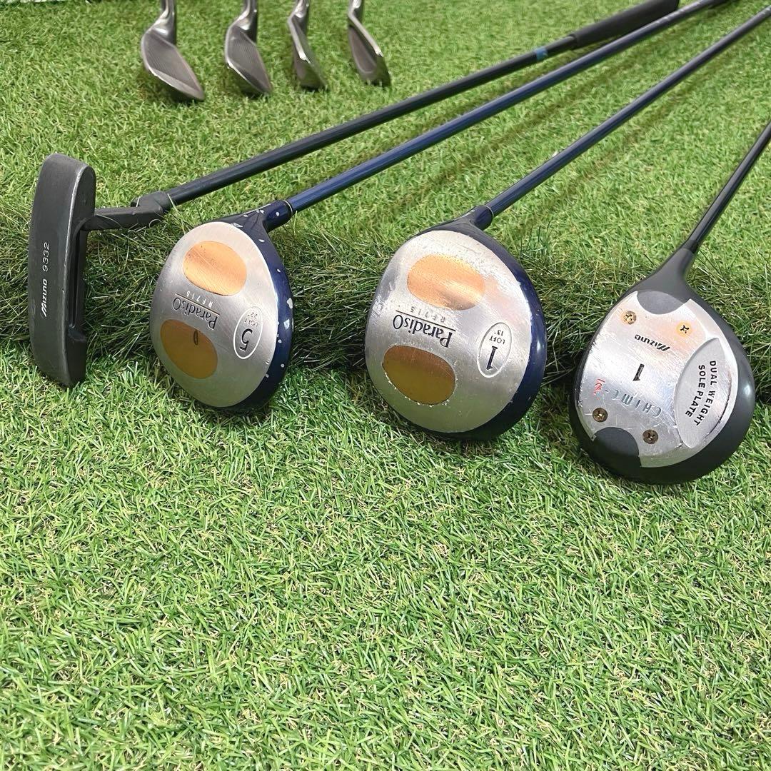 初心者オススメ Mizuno Paradiso レディースゴルフクラブ8本セット