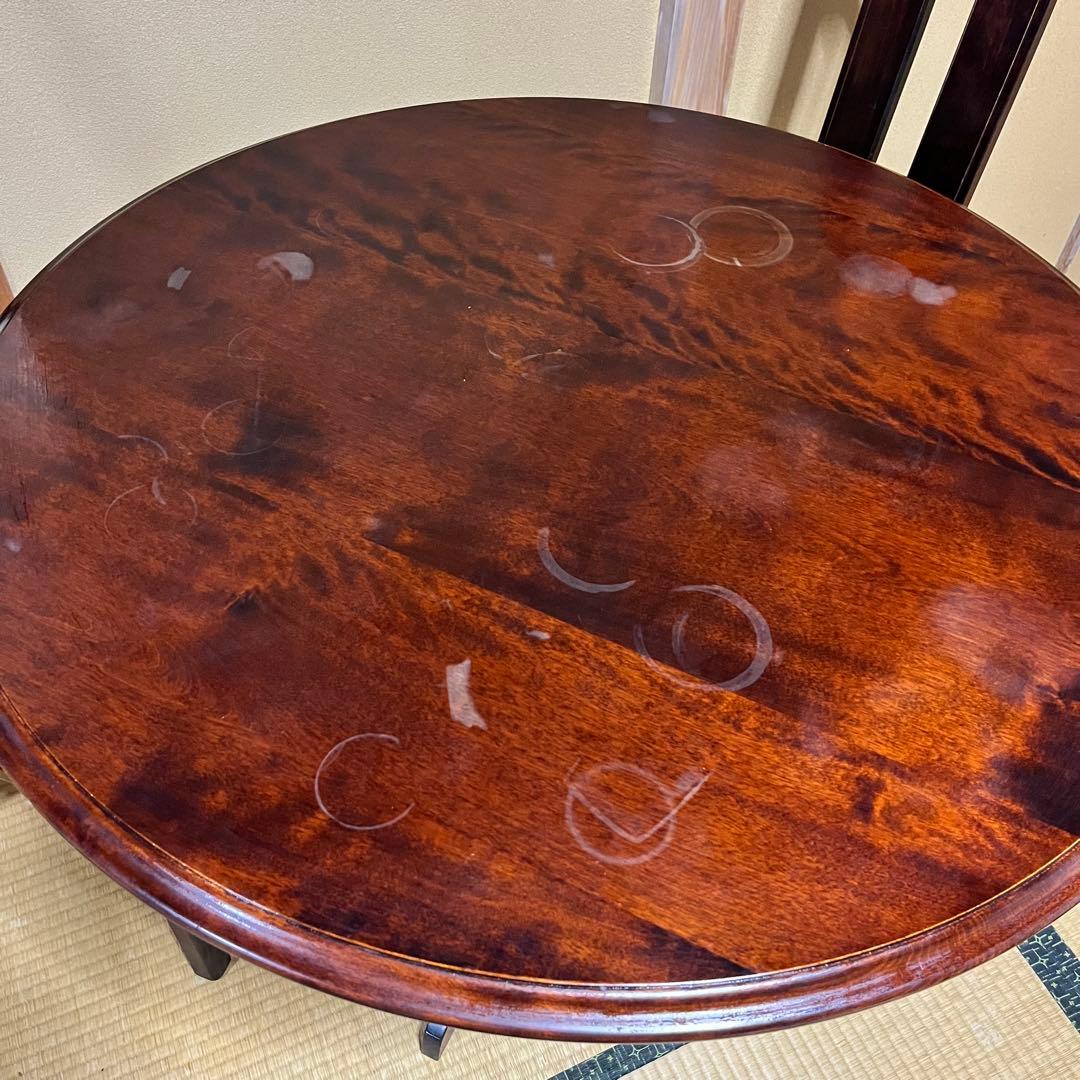 神居民芸　ダイニングテーブルセット　コンパクト　二人掛け