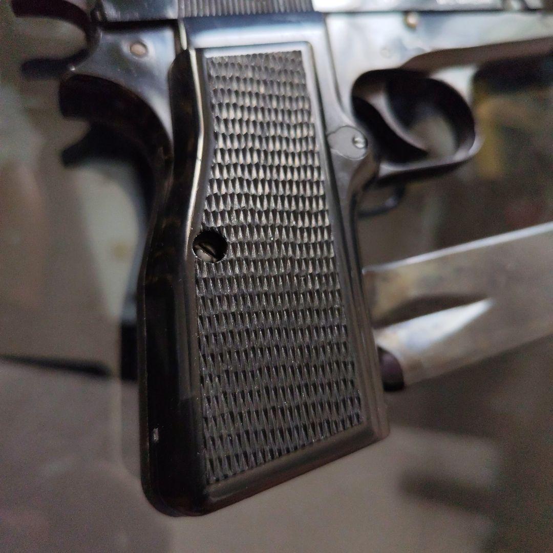 旧マルシン ブローニング ハイパワー 中華民国国有 モデルガン カート6発付き