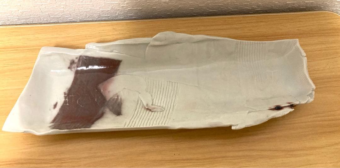 マルタ作　長皿　清水焼　京焼