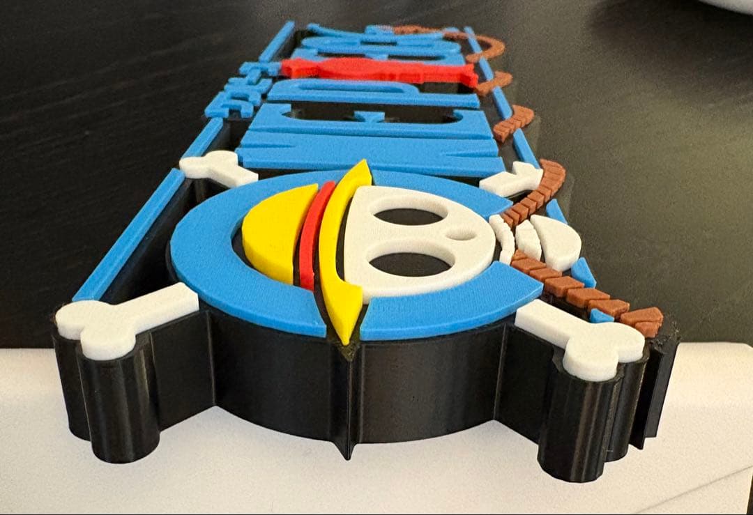 ワンピース ONE PIECE ビッグサイズ ロゴフィギュア 27cm z3