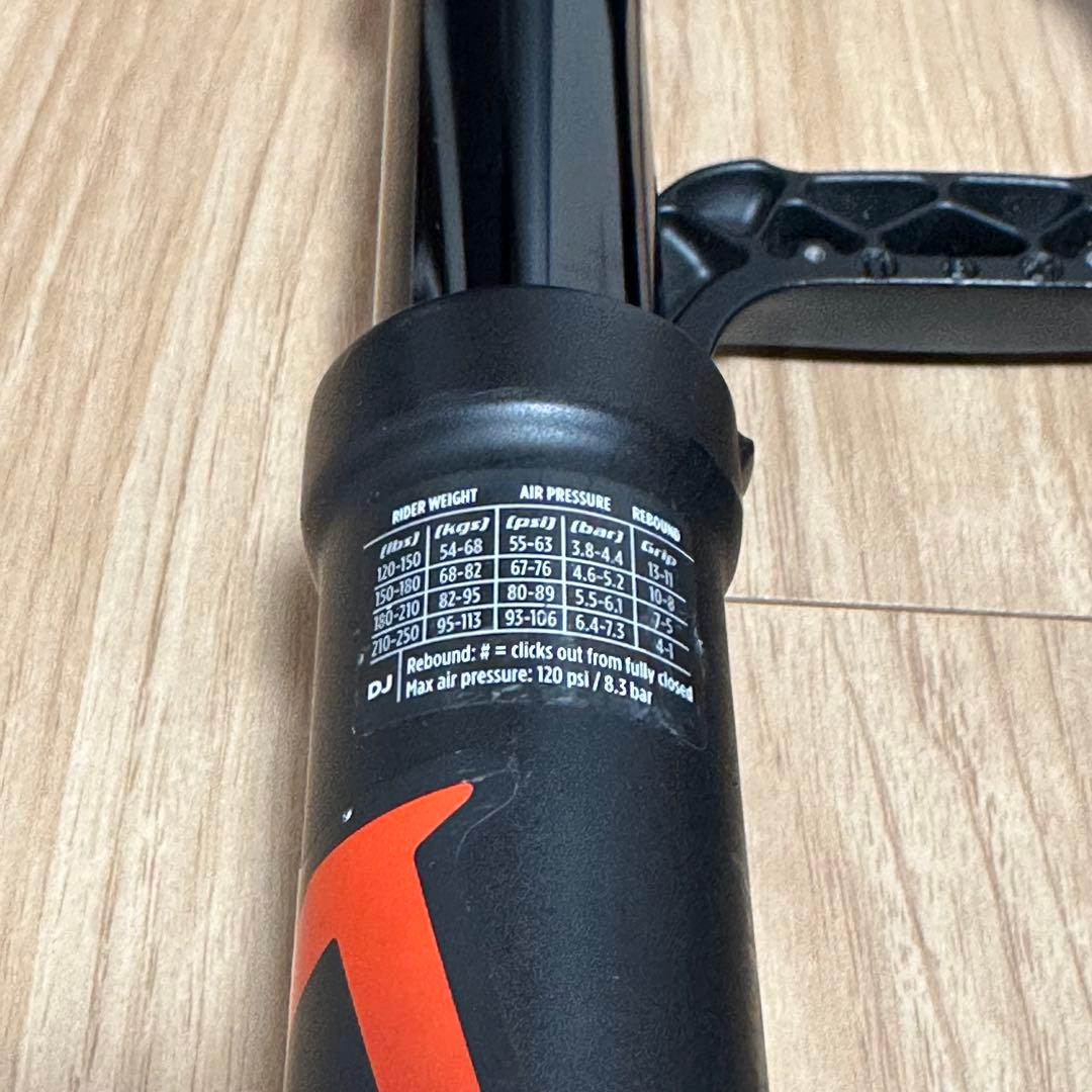 しげぷー　MARZOCCHI Bomber DJ サスペンションフォーク