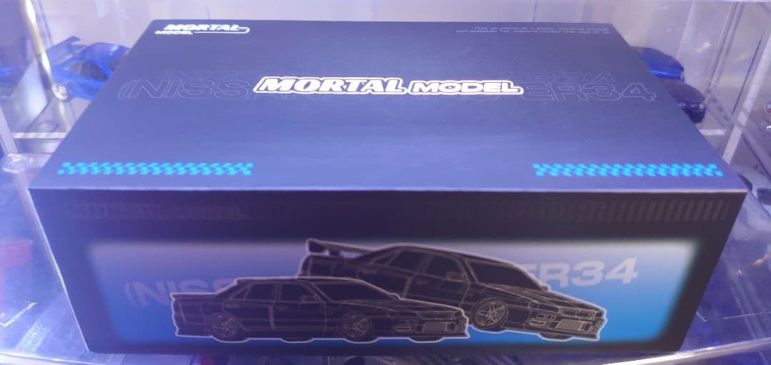 スカイライン er34 1/64 ミニカー 2台セット