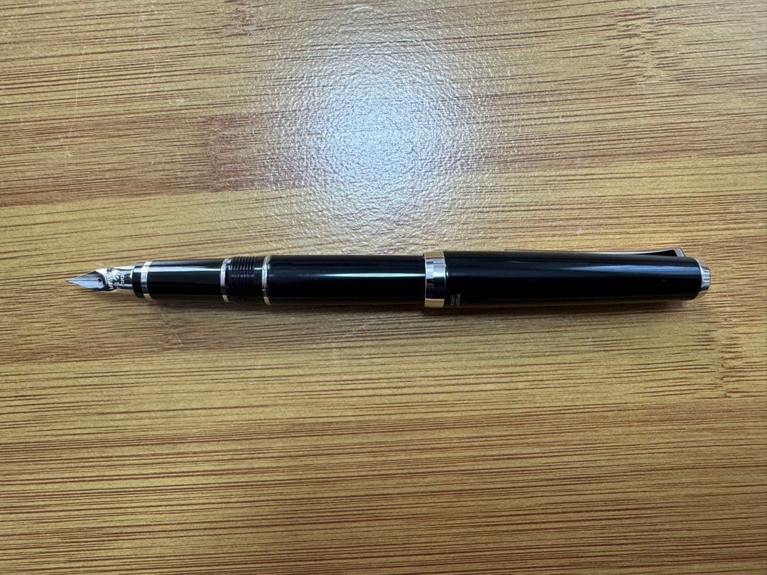 フ*ー様 PILOT 万年筆 エラボー 14Kゴールド 黒