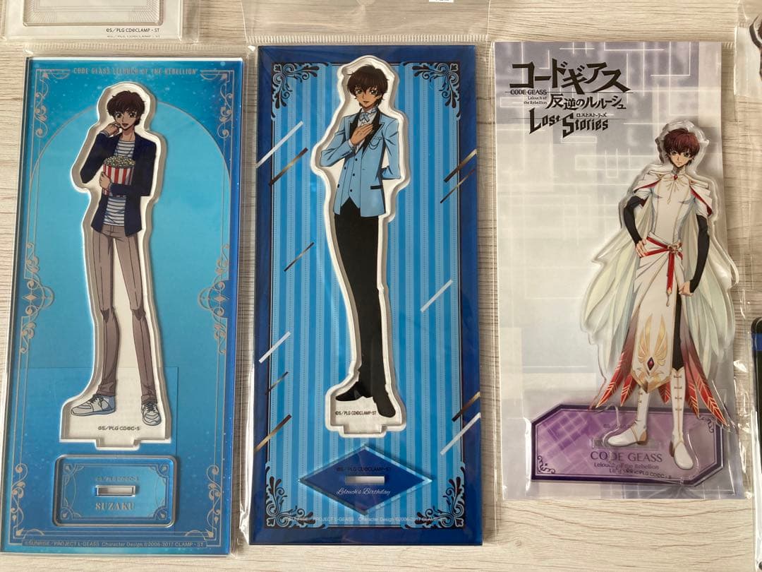 コードギアス スザク アクリルスタンド セット