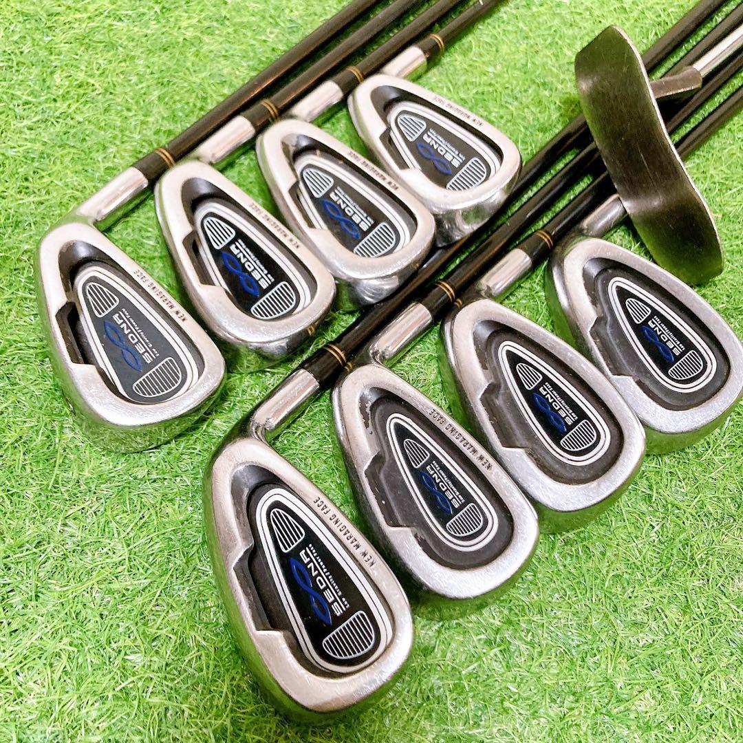 M9.セドナ　ルコック　初心者オススメ　ゴルフクラブ　メンズセット　13本右利き
