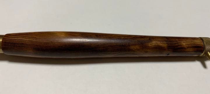 木軸ボールペン　屋久杉　光明杢