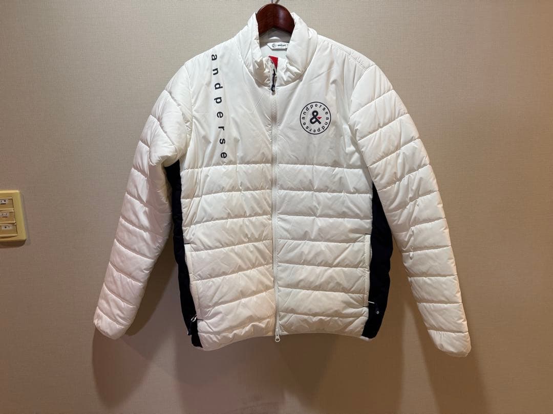 アンパスィ and per se メンズ ブルゾン　ゴルフ L ダウン