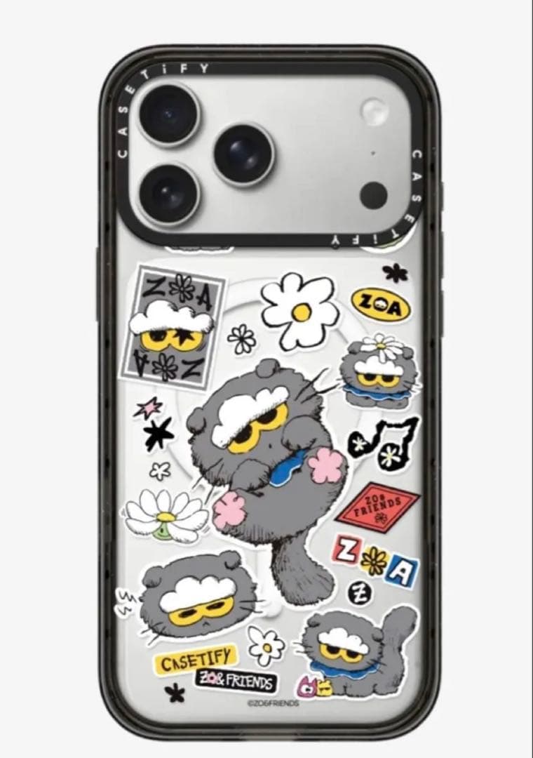ZO&FRIENDS iphone17 Pro インパクトケース キーチェーン