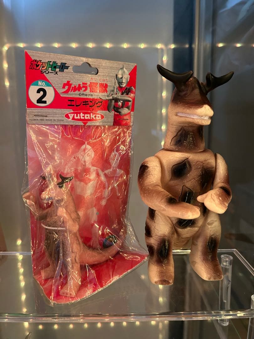 エレキング　ポピー　ソフビ　レトロ　キングザウルスシリーズ　その他おまけ付き