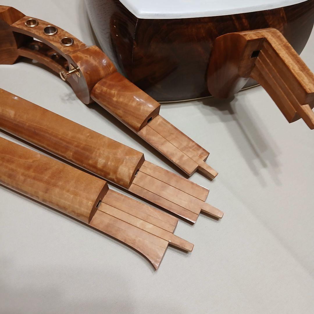 貴重　極上　白紅木三味線　東さわり　完全メンテナンス済