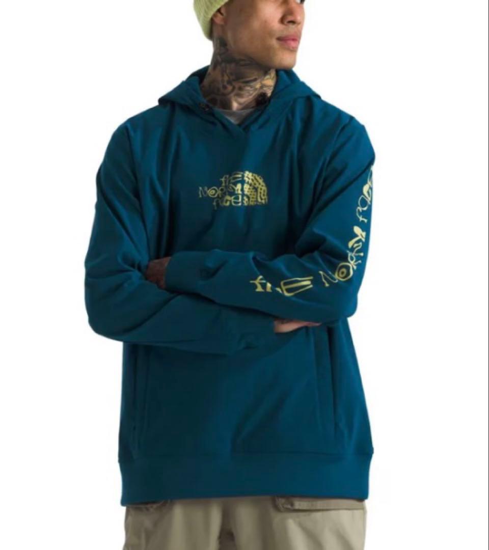 ノースフェイス スノー パーカー NorthFace TEKNO Logo XL