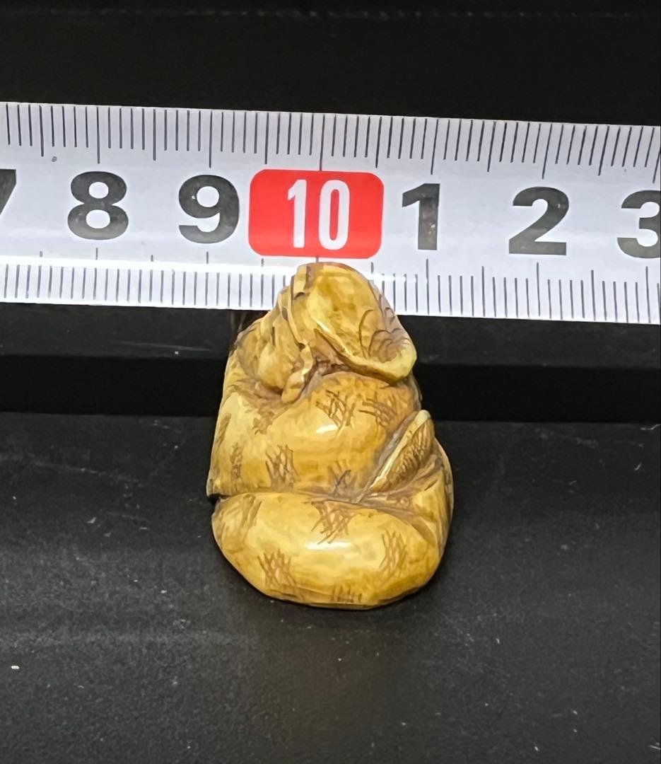 根付，時代物　重さ：15g