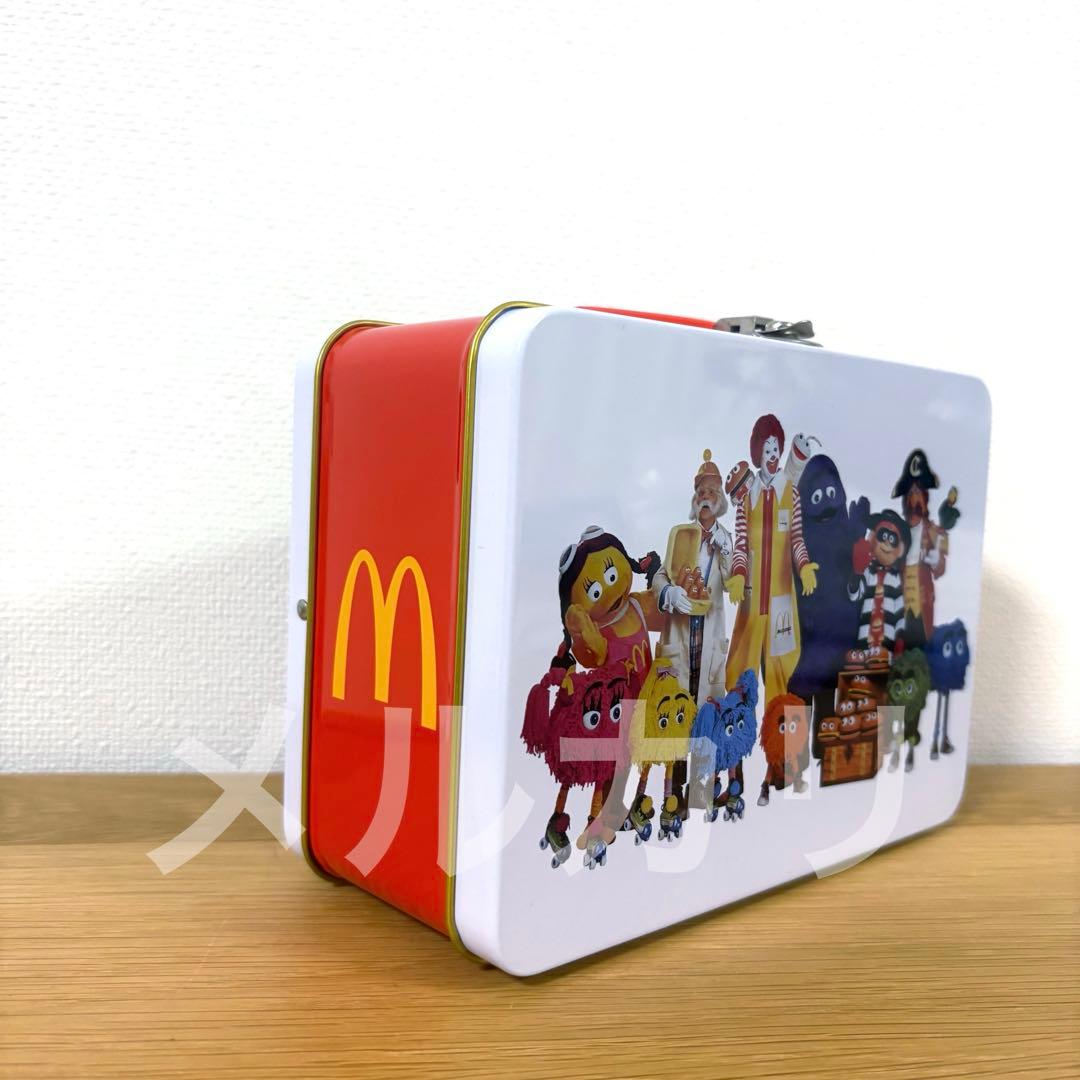 マクドナルド　海外限定　収納箱　缶　レトロ　レア