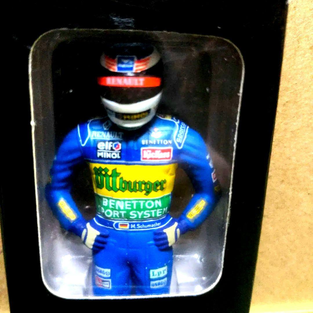 ミハエル・シューマッハ ベネトン 黄金時代　フィギュア　ミニチャンプス１/１８