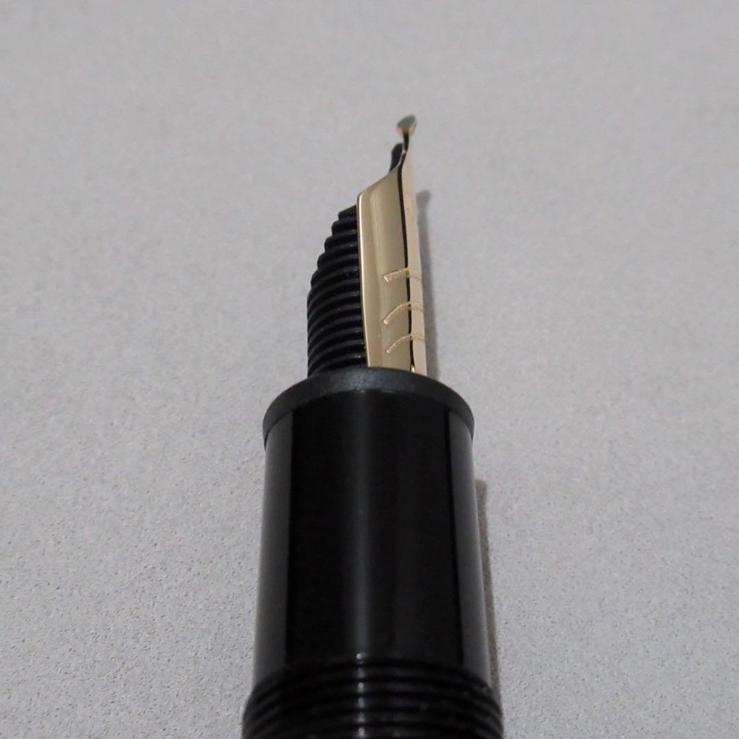 モンブラン 万年筆 146 カリグラフィー カーブドニブ ゴールド 130205