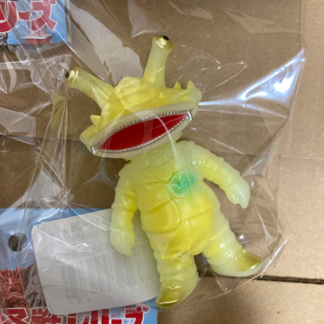 ブルマァク　ちびカネゴン　蓄光5色セット　ソフビ　ウルトラQ