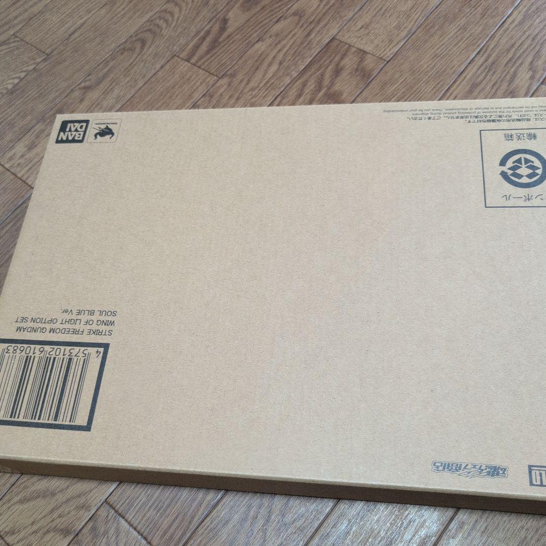 新品未開封伝票跡無メタルビルド　ストライクフリーダム　光の翼　SOULBLUE