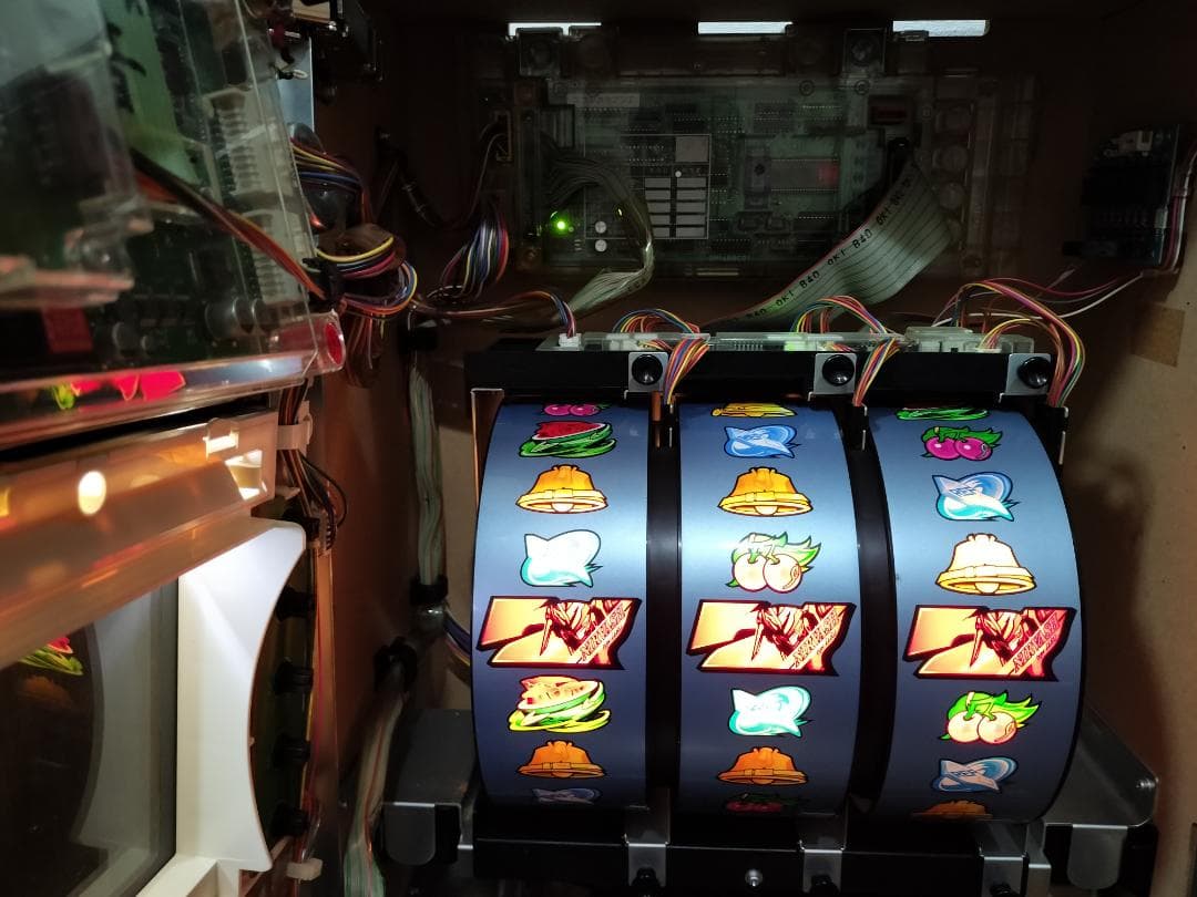 【パチスロ実機】サミー（SANYO）★ダービーボーイ【不要機付】４号機