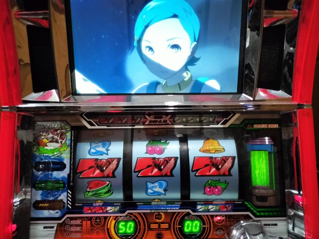 【パチスロ実機】サミー（SANYO）★ダービーボーイ【不要機付】４号機