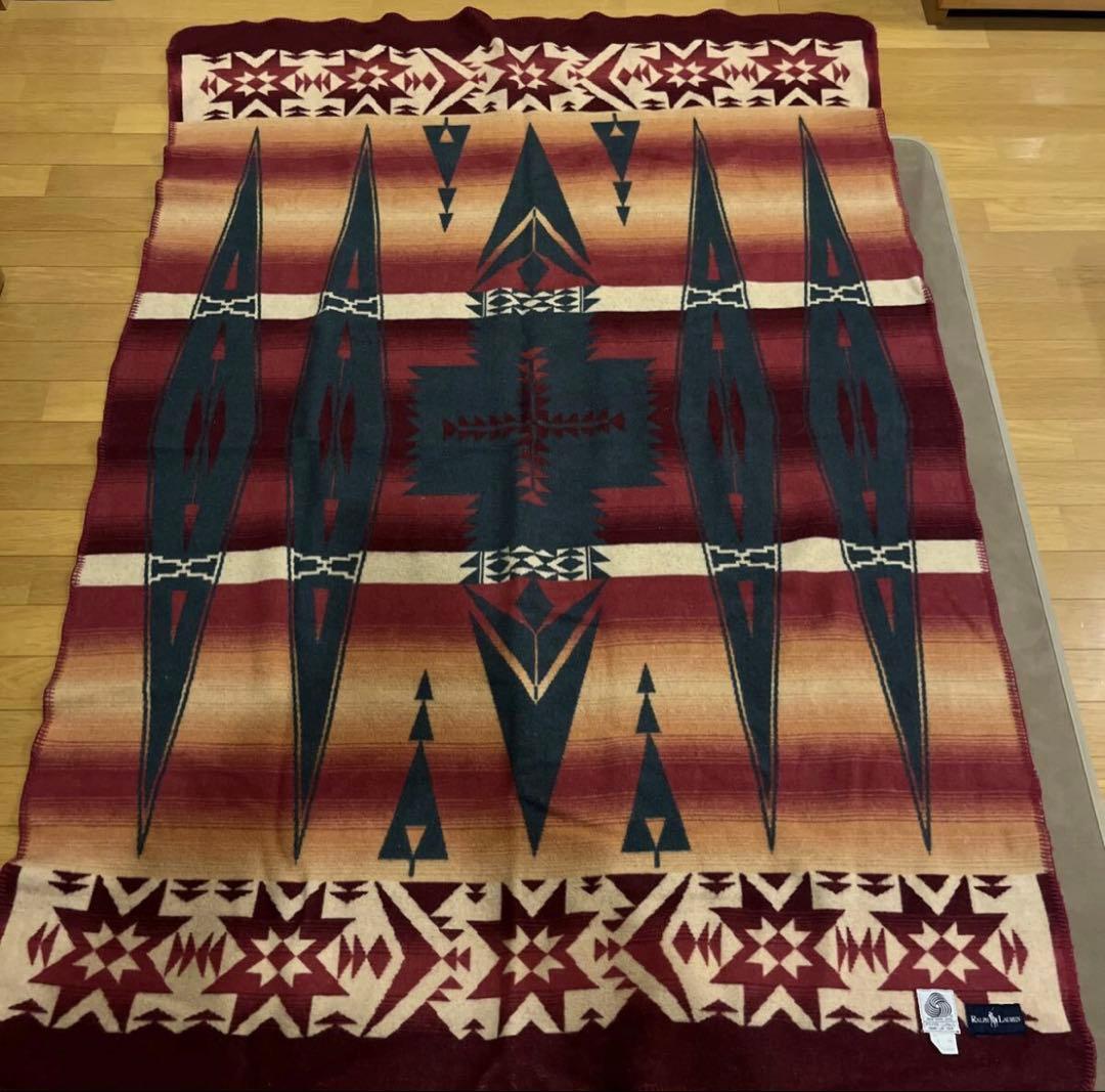 S*E様 RalphLauren　ブランケット　毛布　ネイティブ柄　90’S