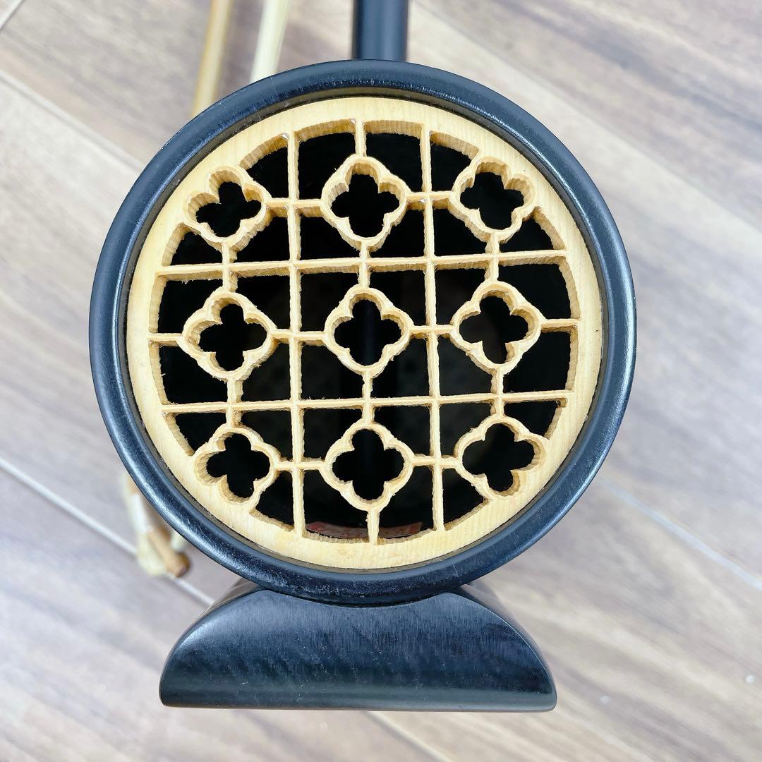 中国 上海 民謡楽器 二胡 niko 高級　ニシキ蛇皮