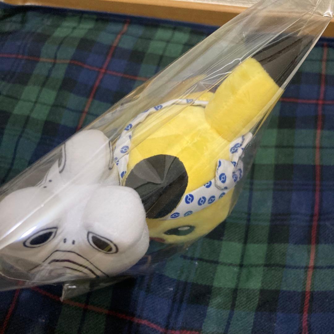 ポケモンセンター トウキョー DX 限定　火消し姿のピカチュウ　ぬいぐるみ