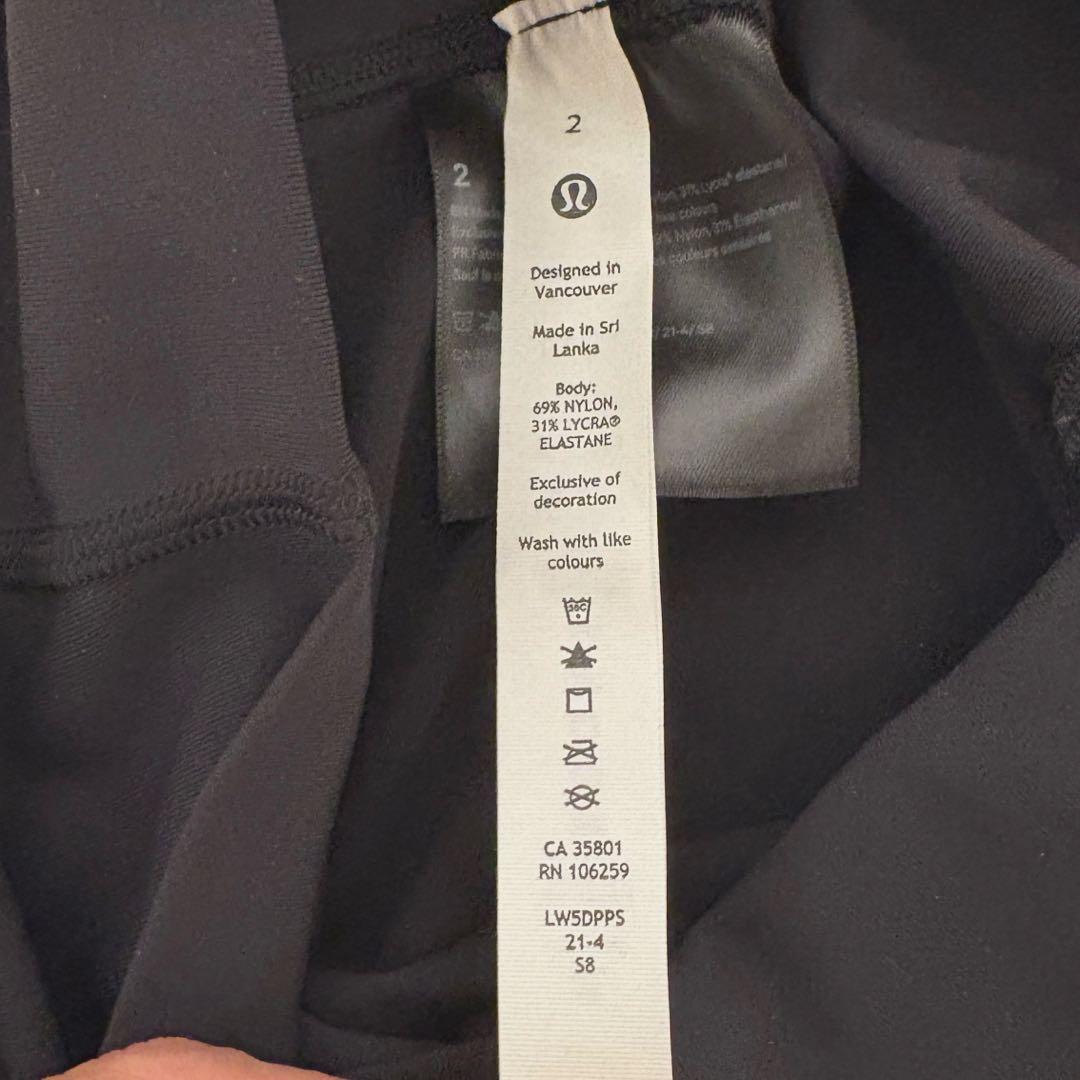 【新品】Wunder Under HR Tight 25\" ブラック サイズ2