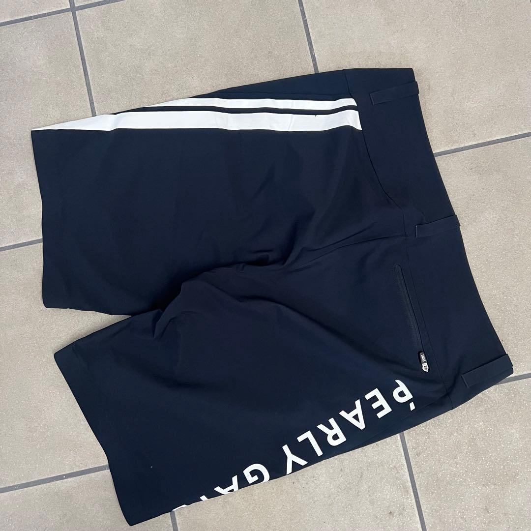 PGG パーリーゲイツ　セットアップ　ポロシャツ　ハーフパンツ　メンズ　ゴルフ