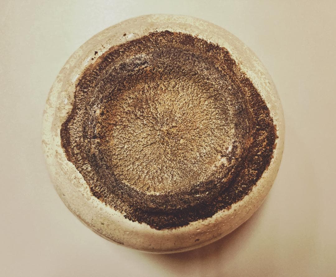 【値下げ】【時代】 斑唐津 抹茶碗 中里宗家 椎乃峰窯 【真作保証】