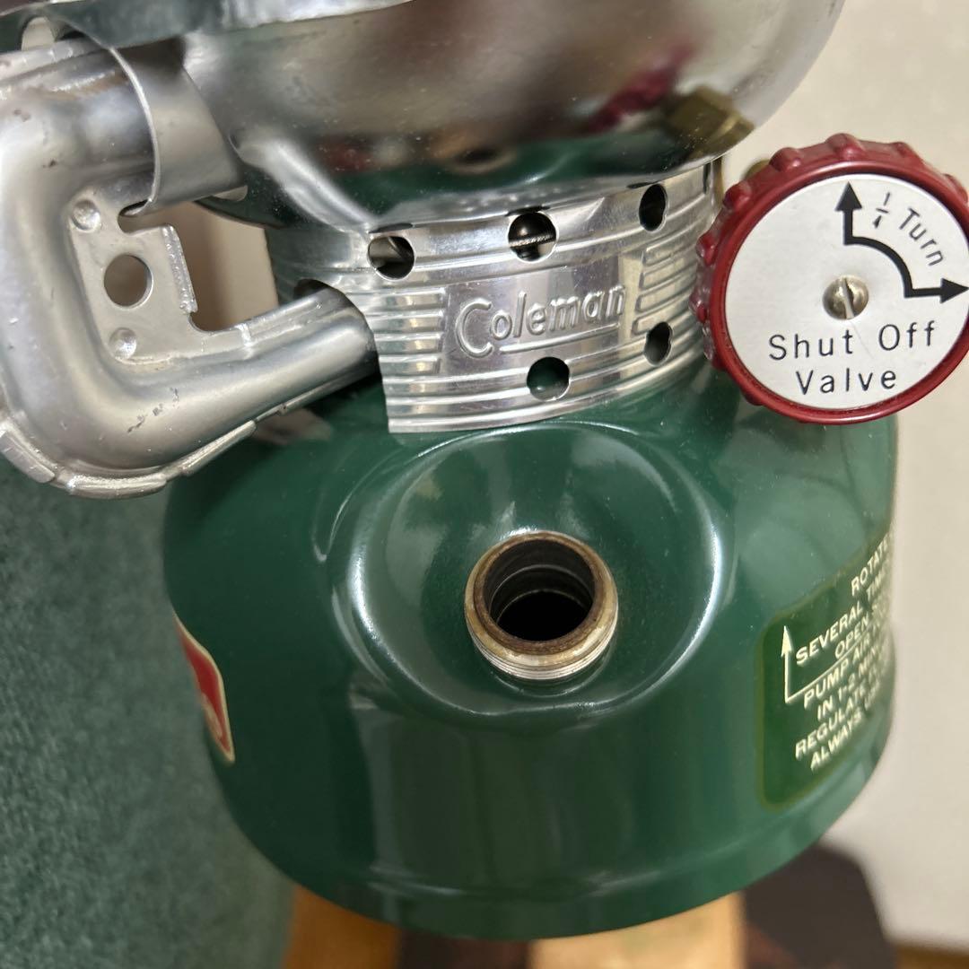 1966年1月製コールマンシングルバーナー　モデル502 パテントロゴ