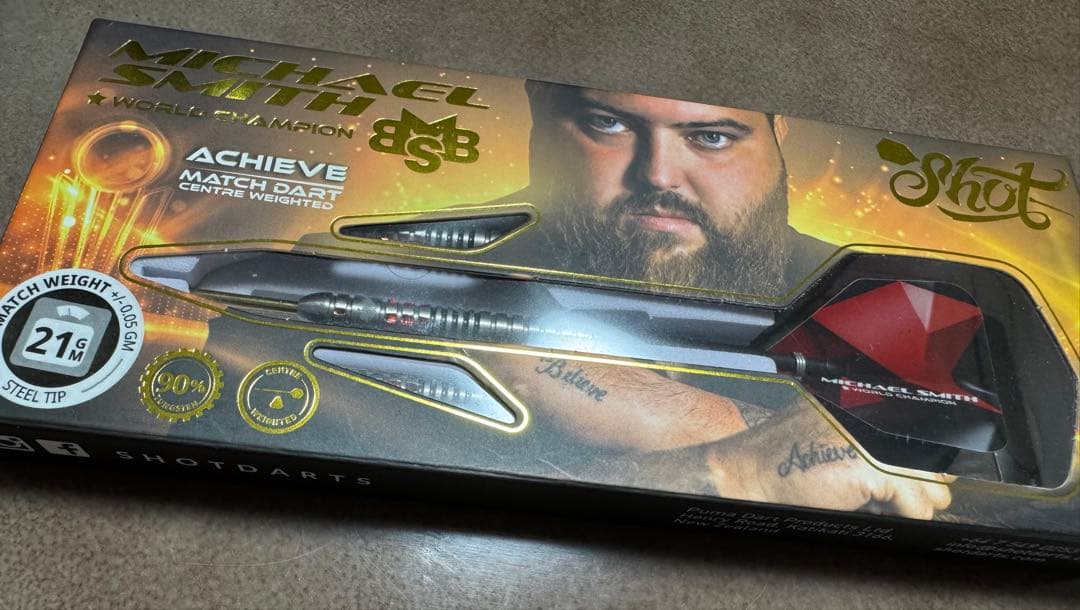 ショット アチーブ マイケル・スミスモデル スティール 21g