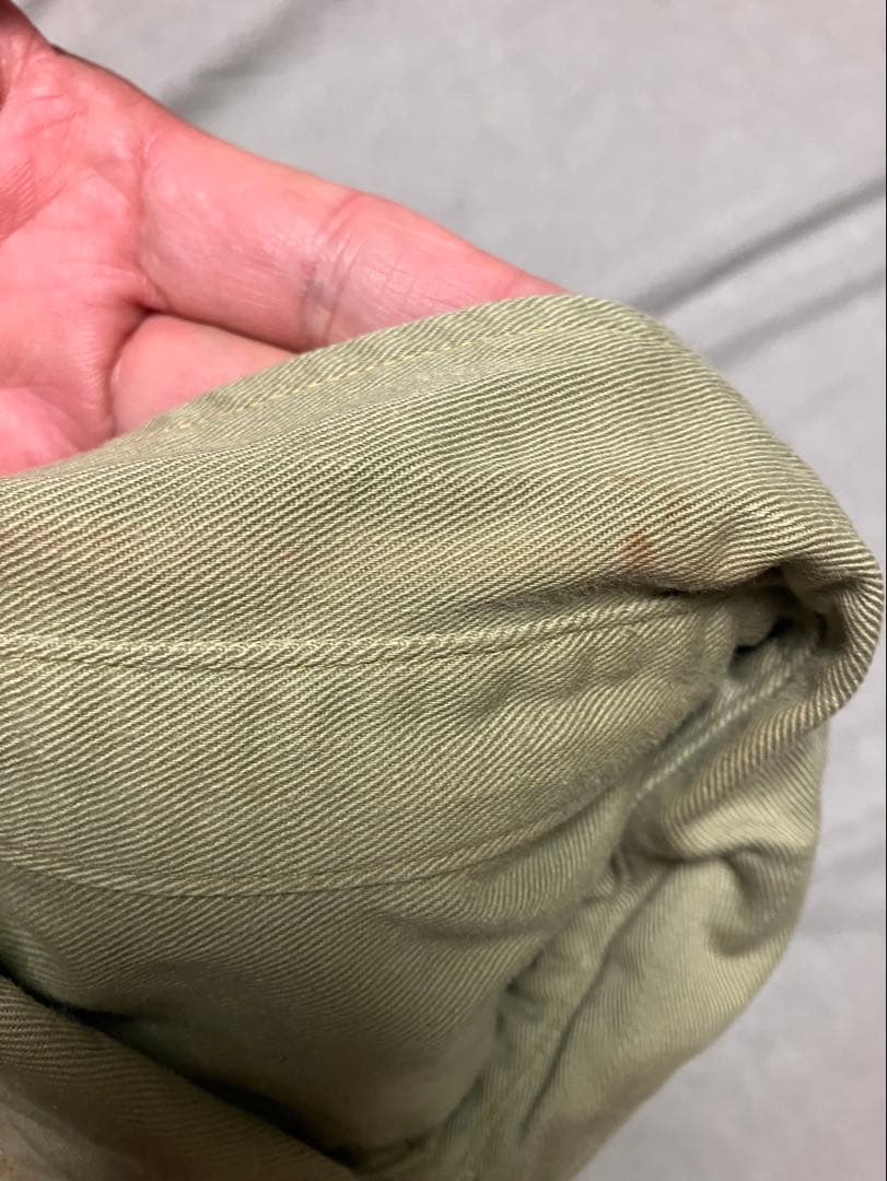 フランス軍 m-47 チノトラウザー　ミリタリー シャツ　セットアップ