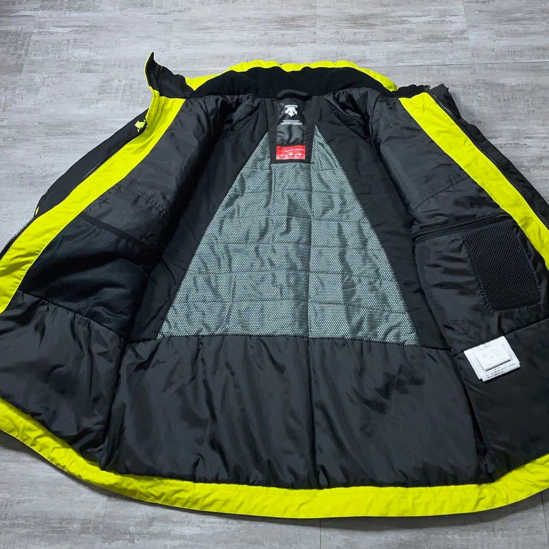 美品 ヒートナビ DESCENTE デサント スキーウェア メンズXO 黒