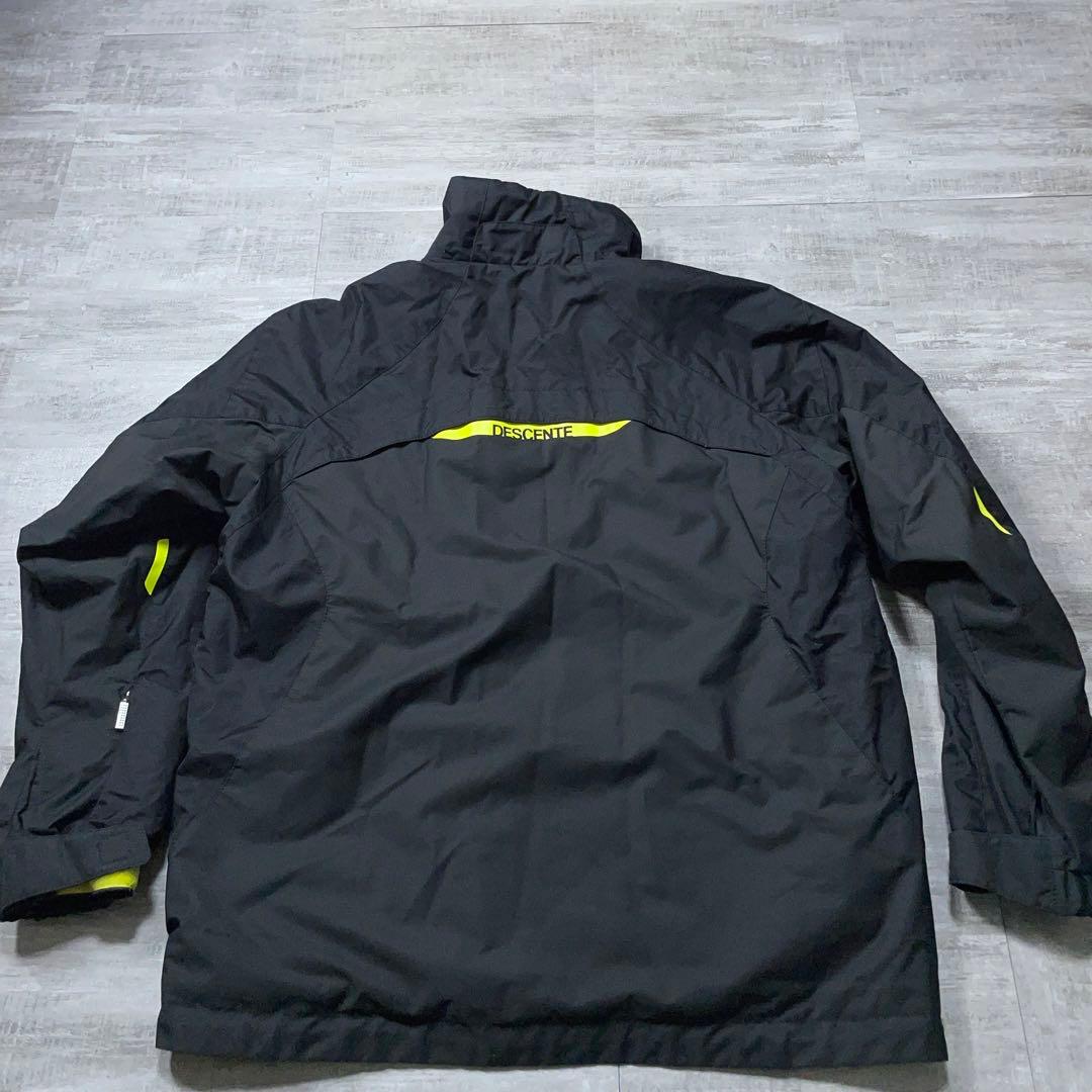 美品 ヒートナビ DESCENTE デサント スキーウェア メンズXO 黒