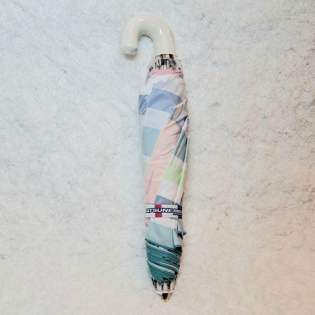 希少 痛傘 レーシングミク 2014 EV MIRAI ver.  折りたたみ傘