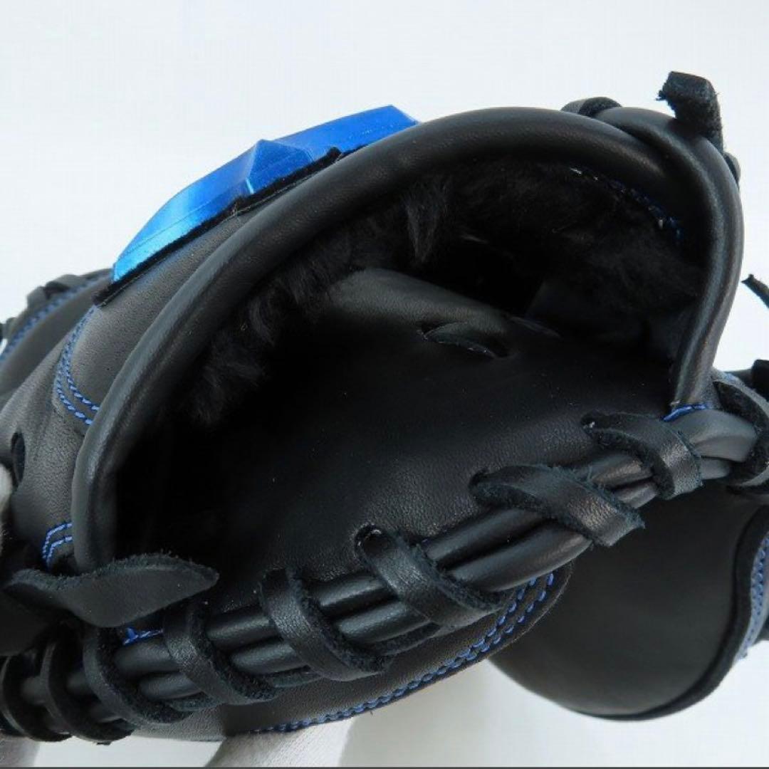 【新品・タグ付】ミズノ 少年軟式用 キャッチャーミット 限定ブルーロゴ 右投げ用