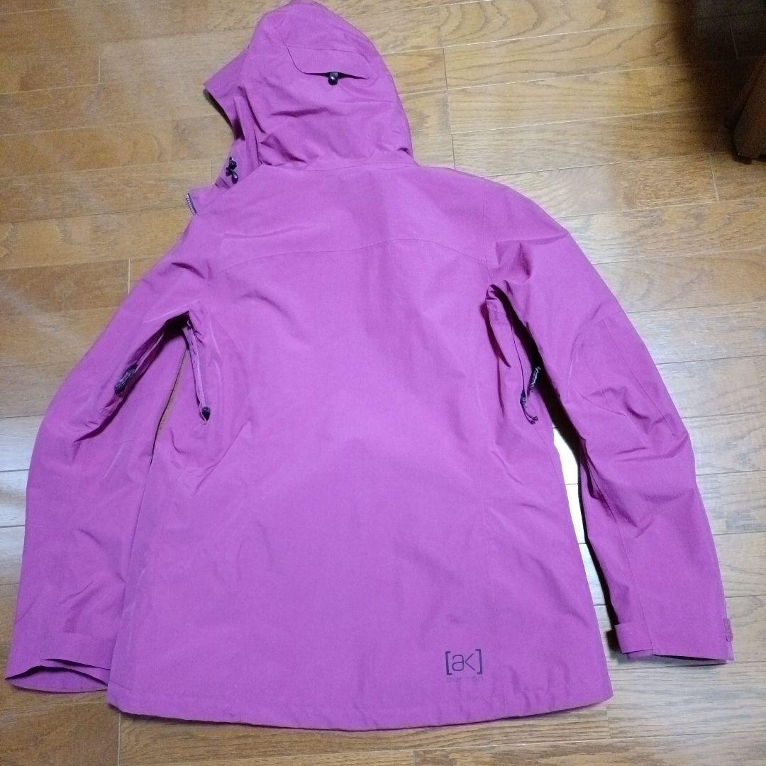 burton ak GORE-TEX スノボウェア ジャケット 赤紫　M