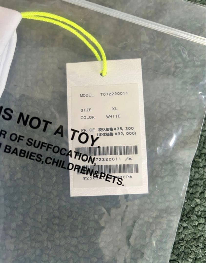 TFW49 ホワイト ゴルフパンツ XL