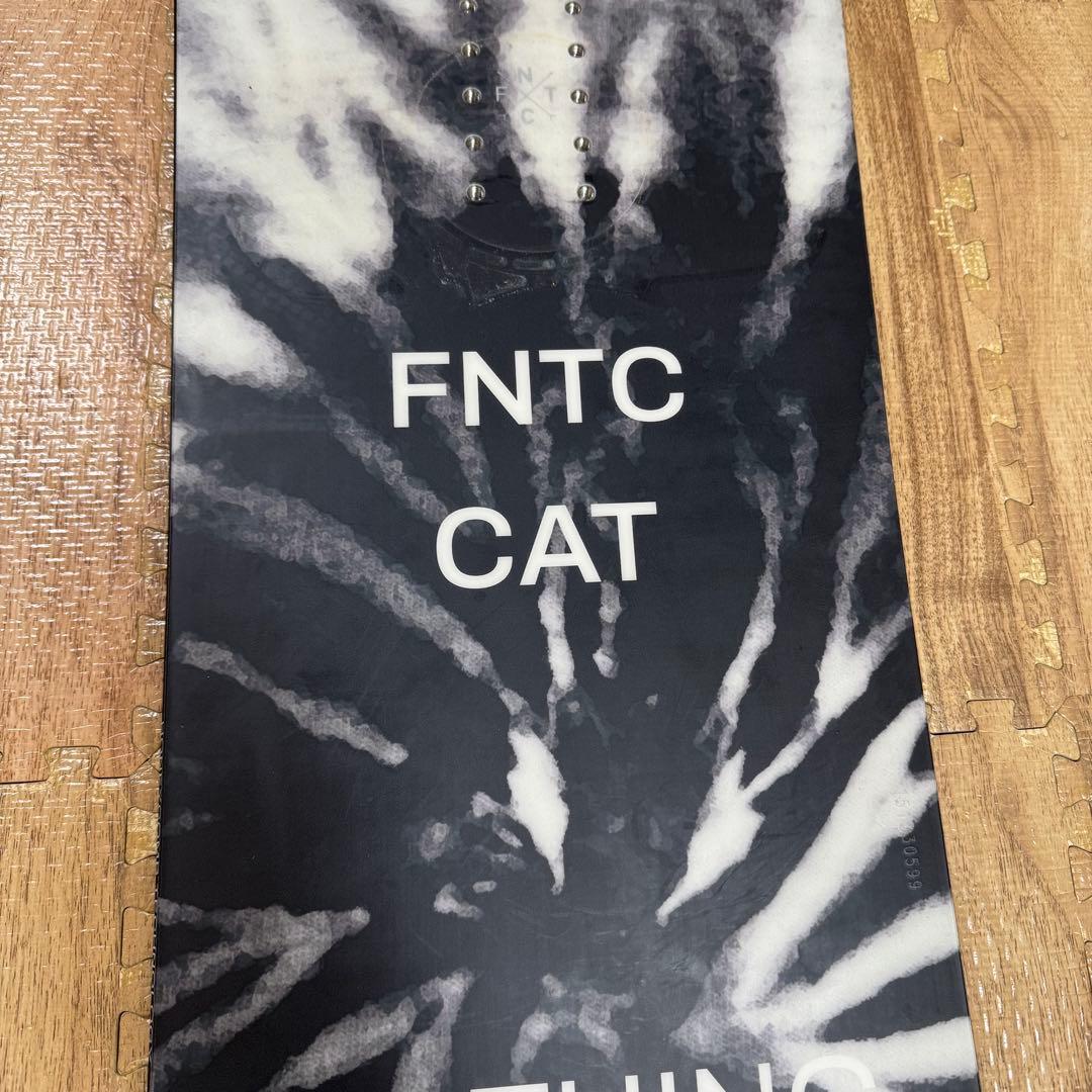美品 FNTC CAT 151cm スノーボード Wax済み グラトリ