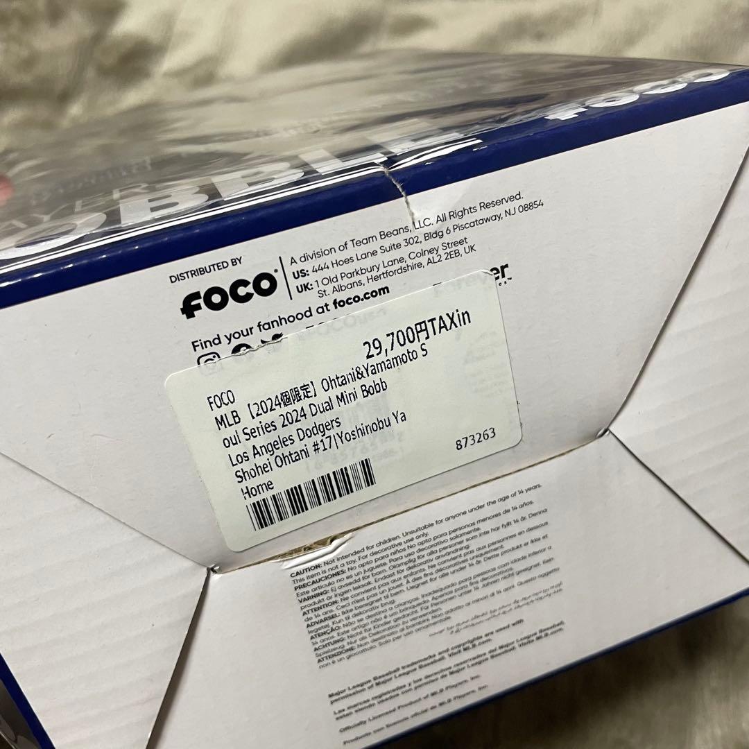 大谷翔平 山本由伸バブルヘッドフィギュア