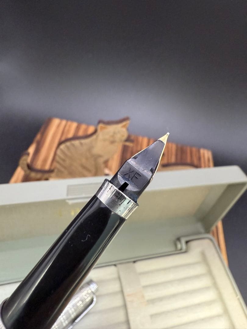 PARKER 万年筆 75 プレイスペンドーム エコセー S.P 14K